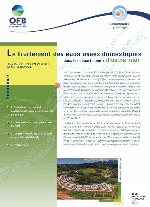 Le traitement des eaux usées domestiques dans les départements d'outre-mer