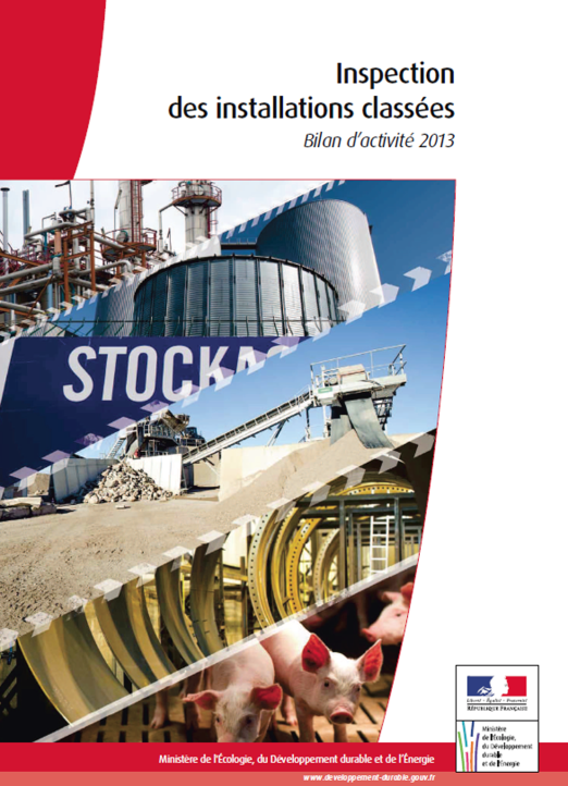 Inspection des installations classées (données 2013)