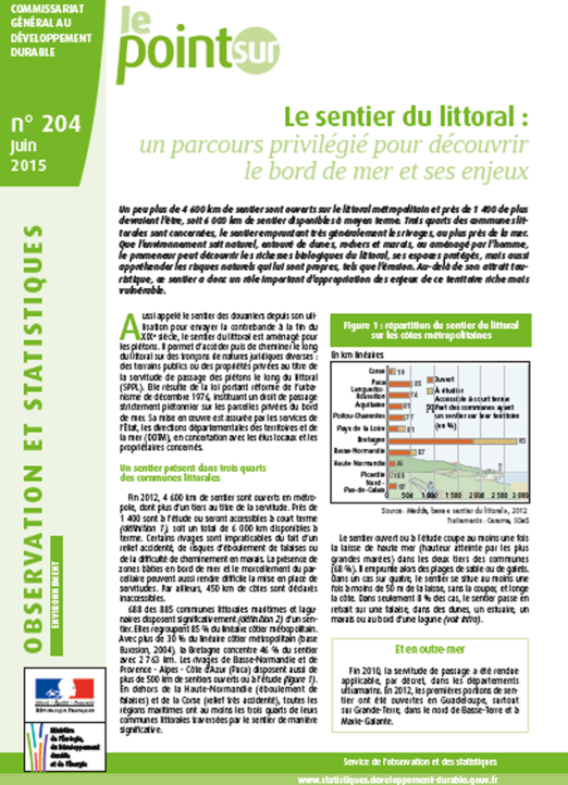 Le sentier du littoral : un parcours privilégié pour découvrir le bord de mer et ses enjeux