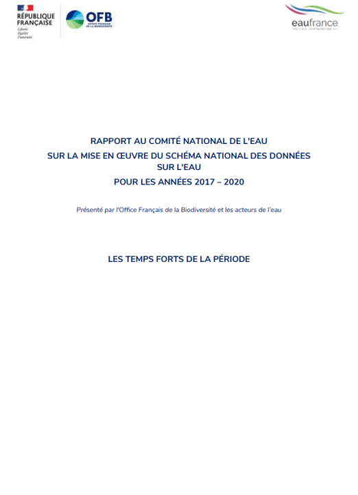 premiere page rapport SIE 2017-2020