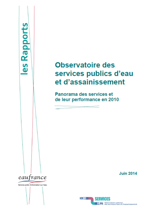 Panorama des services et de leurs performances (données 2010)